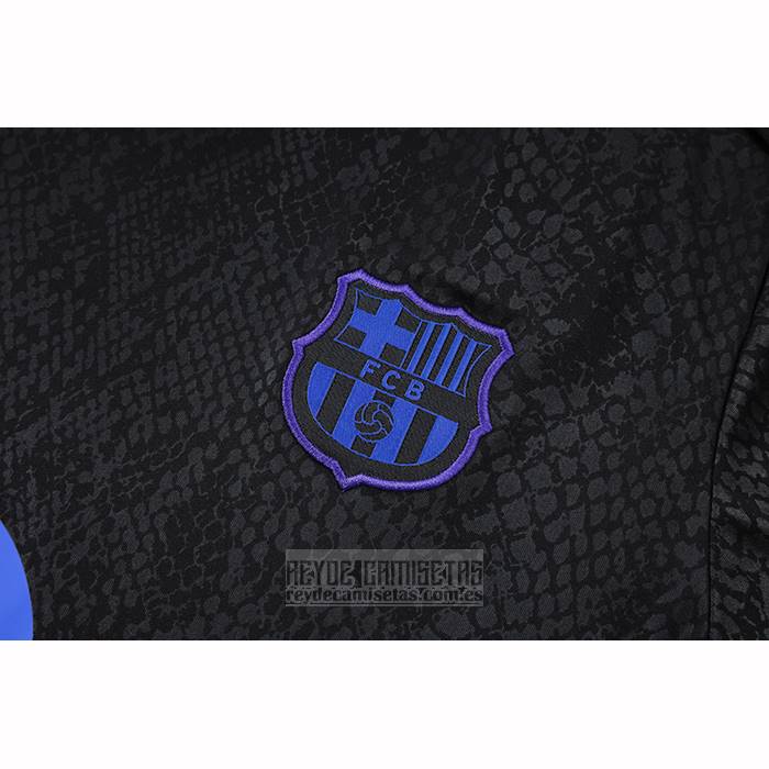 Chandal del Barcelona Manga Corta 2025-2026 Negro - Pantalon Corto
